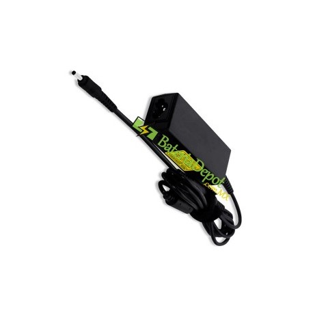 Cargador de 19V 1.1x3.0mm 40W Adaptador de CA Fuente de alimentación 2.1A