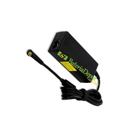 Adaptador de CA de repuesto para Gateway NV5383u NV5385u NV5386u NV5381u NV5384u 65W